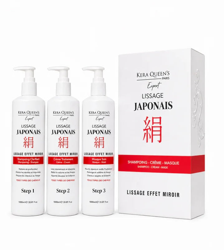 Lissage Japonais 3 x 150 ML