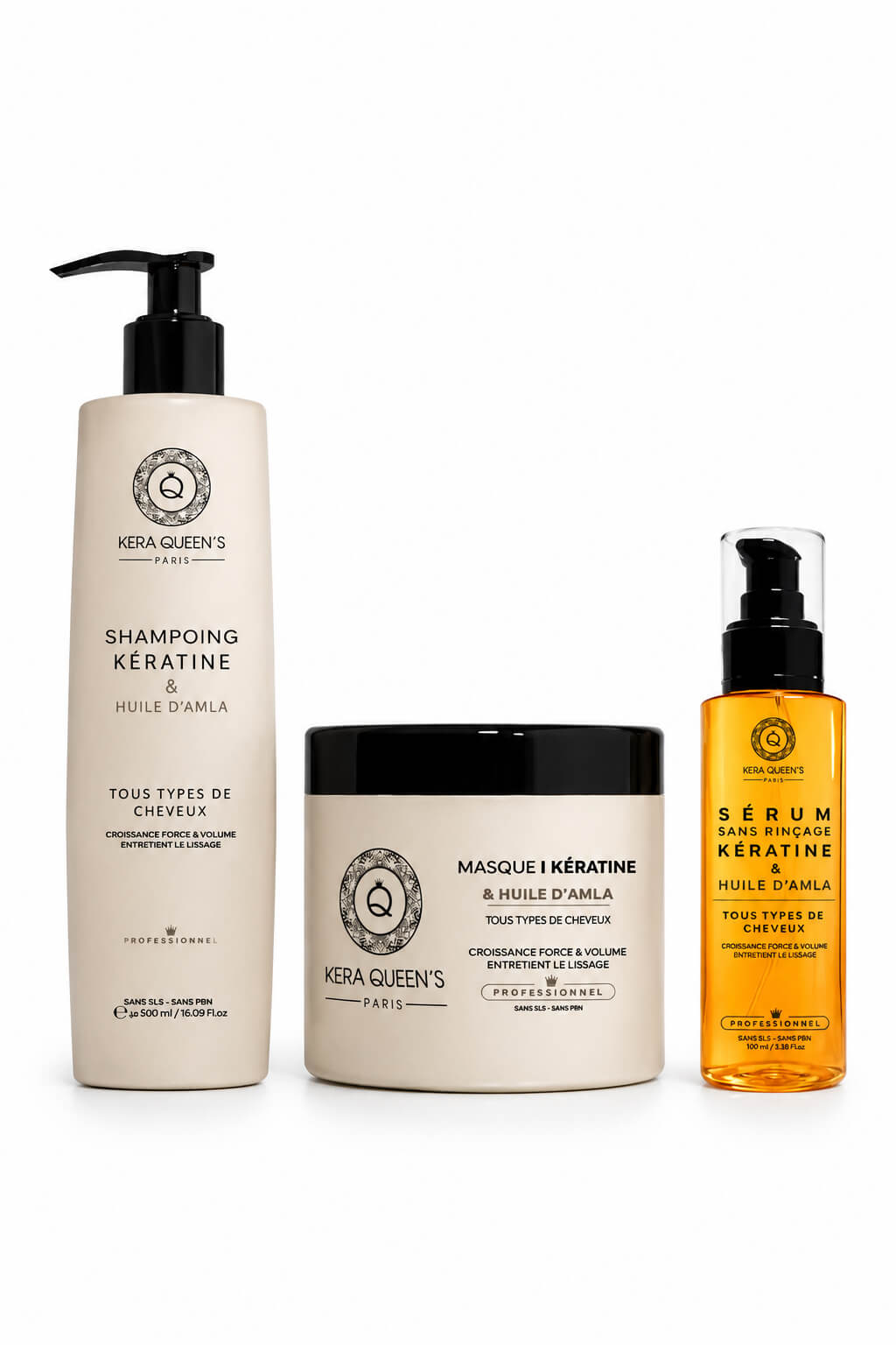 Kit Rituel Trio Kératine &  Huile d'Amla