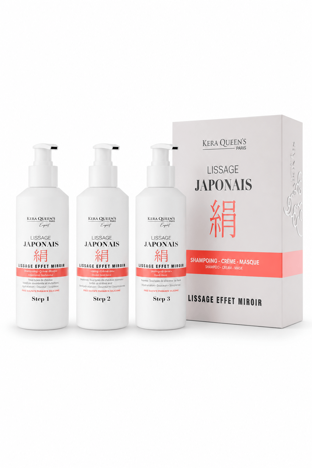 Lissage Japonais 3 x 150 ML