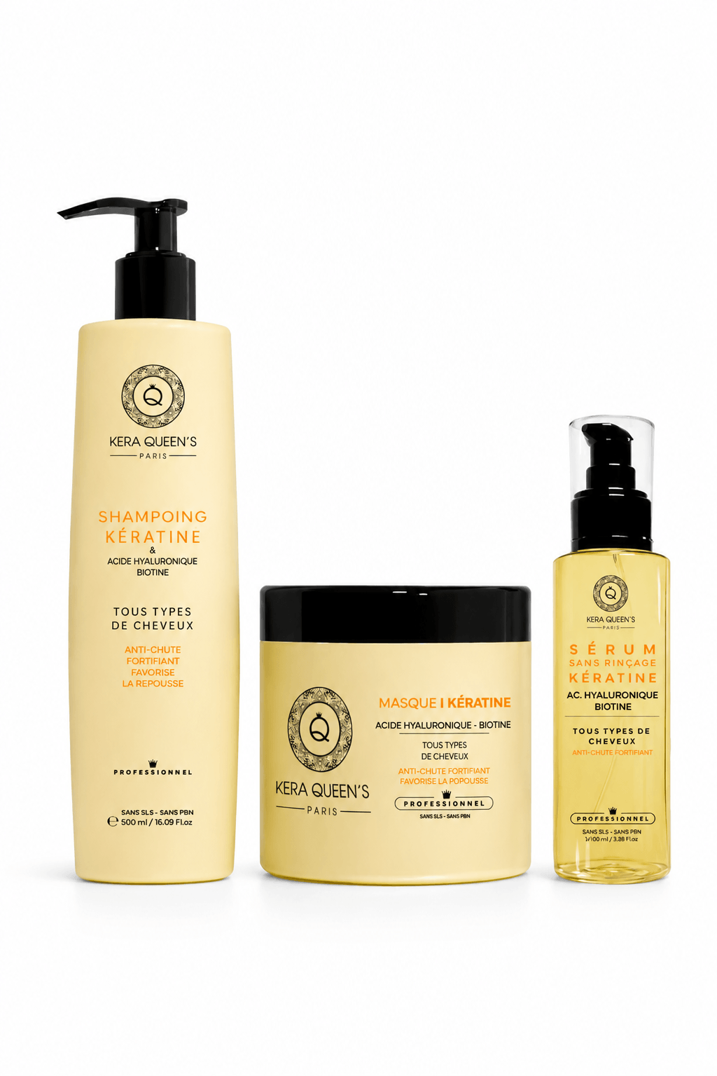 Kit Rituel Trio Kératine &   Biotine