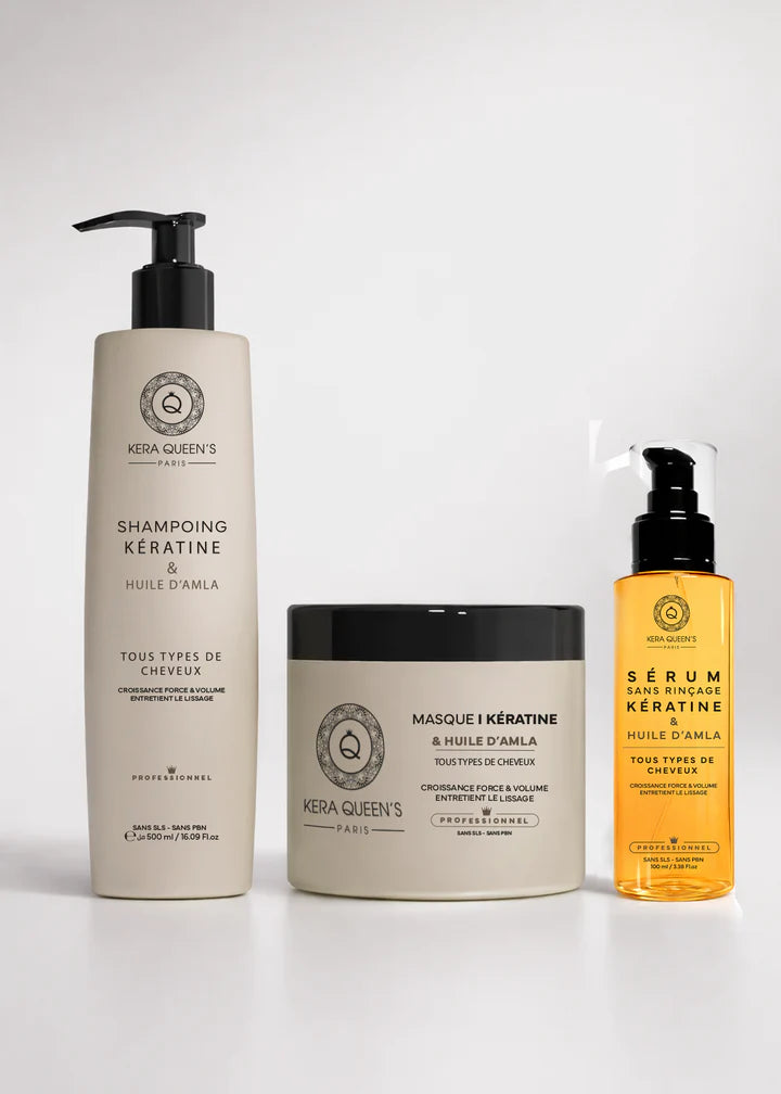 Kit Rituel Trio Kératine &  Huile d'Amla