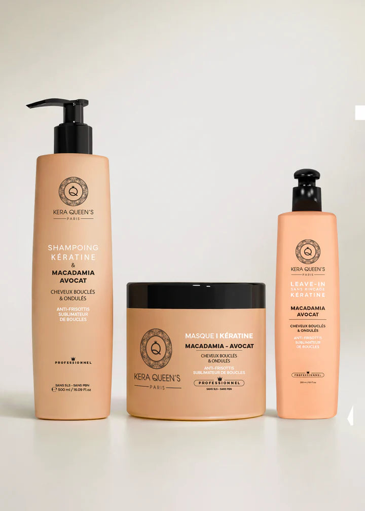 Kit Rituel Trio Kératine & l Macadamia D'AVOCAT